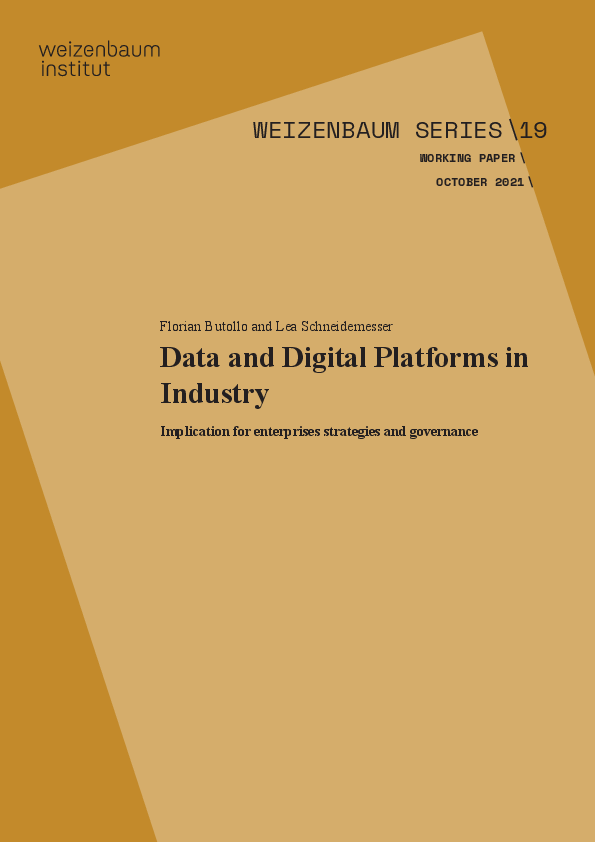 Data and Digital Platforms in Industry: Implication for enterprises strategies and governance