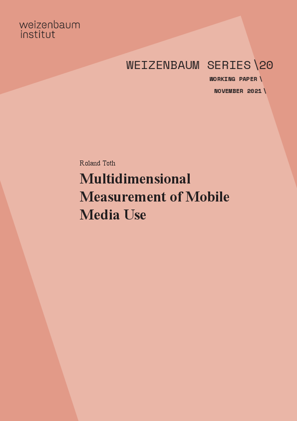 Multidimensional Measurement of Mobile Media Use