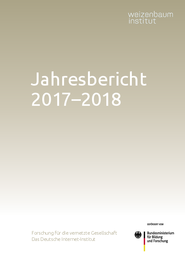 Jahresbericht 2017/2018